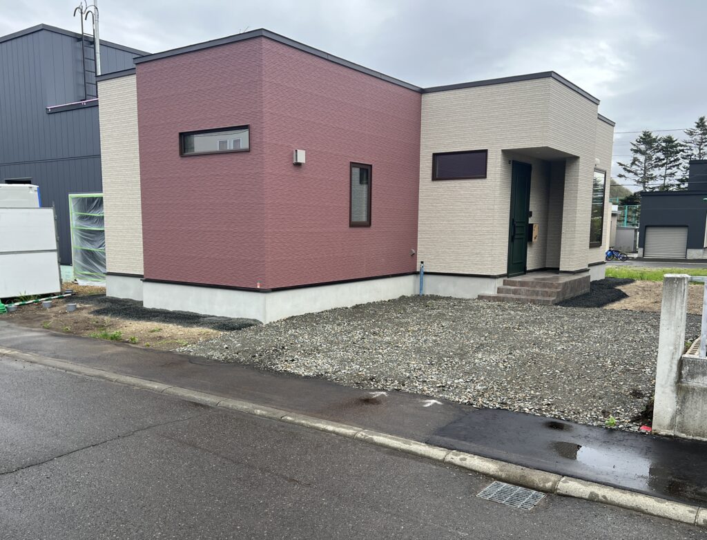 新築 外構工事 施工前写真 Before